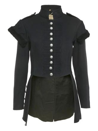 Burberry Jack met knopen - Blauw