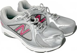 New Balance Womens Ww847 Health Walking Shoe In Grey Pink