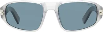 Ermenegildo Zegna EZ0262 Lanyard Sunglasses - Gray