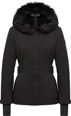 Moncler Moncler Loira Padded Hooded Ski Jacket, Women, Black, Size: 0