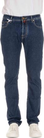 Jacob Cohen Denim Bard Fit Jeans - Heren - Slim Fit Jeans - Blauw - W37 - Denim - Jeans