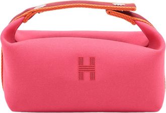 Herm&egrave;s Pre-owned Hermes Small Toile Bride A Brac Case Ladies SLUXIKRGBVRDUDVS