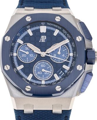 Audemars Piguet Royal Oak Offshore Chronograph Automatic Blue Dial Mens Watch 26420SO.OO.A029VE.01