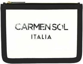 Carmen Sol Firenze Clear in Black at Nordstrom