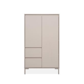 Calicosy Aparador alto 2 puertas y 2 cajones color cachemira - beige