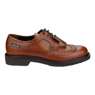 Mephisto Handgemaakte Veterschoen voor Mannen - Heren - Veterschoenen - Bruin - 39 EU - Leer - Schoenen