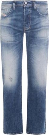 Diesel Bootcut Jeans - Heren - Regular Fit Jeans - Blauw - W30 - Denim - Jeans
