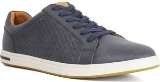 Dune London Mens Tezzy Weave Wf - Lace-Up Trainers - Navy - Size UK 11