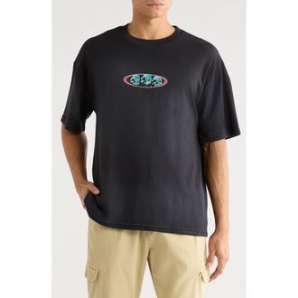PacSun Digi Skulls Cotton Graphic T-Shirt in Black at Nordstrom, Size X-Large