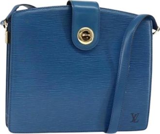 Louis Vuitton Pre-owned Cross Body Bags, female, Blue, Size: ONE SIZE Pre-owned Vintage Cross Body Bag