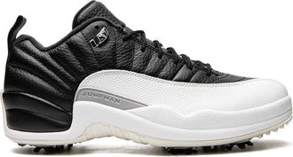 Nike Jordan Air Jordan 12 Low Playoffs golf shoes - unisex - Leather - 7.5 - Black