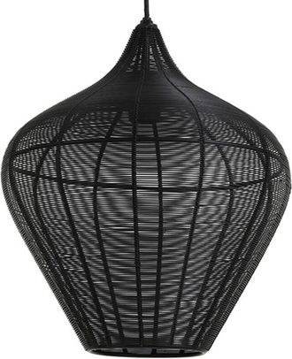 Light & Living Light & Living - L&aacute;mpara Colgante - Alvaro - Negro - Metal - &Oslash;