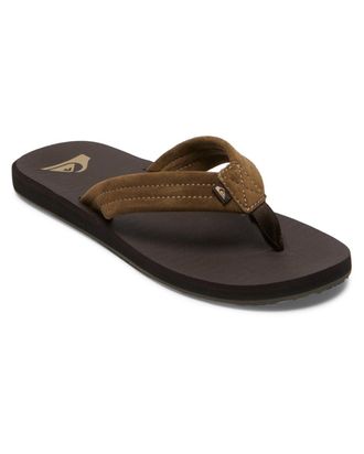 Quiksilver Sandale QUIKSILVER Carver Suede Core, Damen, Gr. 6(39), braun (braun 1), Obermaterial:Obermaterial: Leder / Aussensohle: Synthetischer Gummi;, Schuhe 