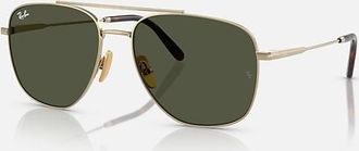 Ray-Ban WILLIAM TITANIUM G-15 Green Navigator Unisex Sunglasses RB8097 926531 59