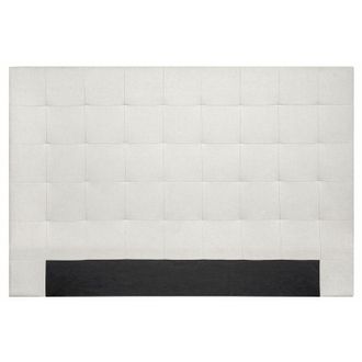 Miliboo Cabecero En Tejido Beige 180 Cm Halciona