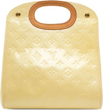 Louis Vuitton Borsa a mano Maple Drive in pelle Vernis con monogramma 2005 - Bianco