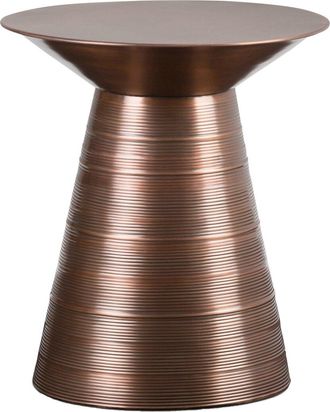 Simpli Home Sheridan Industrial 18In Metal Accent Side Table