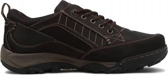 Ziera Mens Billet Nubuck Flat Shoes In Brown Oiled