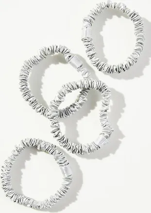 Slip Back to Basics Pure Silk Skinny Scrunchies