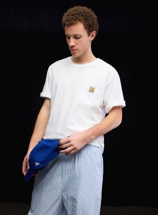 Carhartt Work in Progress Mens Logo pocket T-shirt