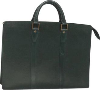Louis Vuitton Tweedehands leren Louis Vuitton tassen - Dames - Vintage Handtas - Zwart - ONE Size - Leer - Vintage