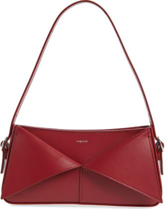 Coperni Belt Leather Baguette Bag in Red Red at Nordstrom