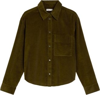 Marc O'Polo Langarmbluse Cord-Qualität, Regular-Fit