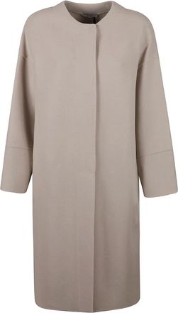 Max Mara Abrigo Melodia - Coats - Mujer - Beige - M