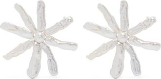 Simone Rocha Orecchini a fiore - Argento