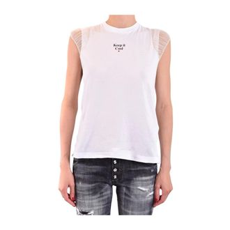 Dsquared2 Donna, Top, Bianco, M, new