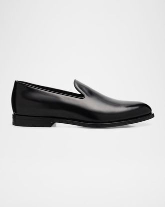 Brunello Cucinelli Men & apos;s Leather Venetian Loafers