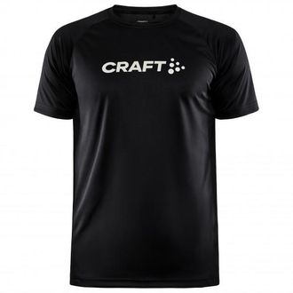 Craft Core Unify Logo Tee Funktionsshirt f&uuml;r Herren | schwarz
