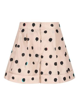 Fendi pleated shorts - Pink