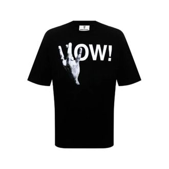 Diego Venturino Heren, Tops, Zwart, Maat: M Katoen