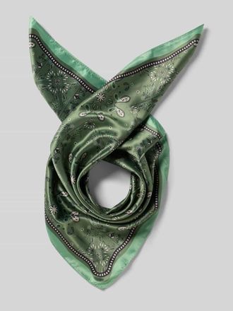Christian Berg Schal mit Allover-Paisley-Print in Oliv, Gr&ouml;&szlig;e 1