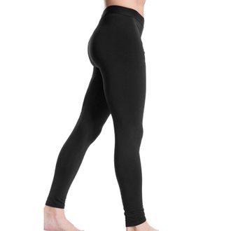 Generic Ladies Womens Thick Fleece Winter Thermal Leggings Stretchy Soft Elasticated Waist Skinny Yoga Fitness Gym Jogging Trousers[Black,S/M]