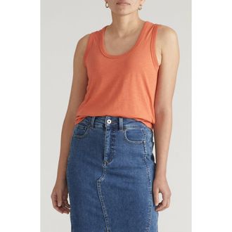 Universal Standard Light-As-Air Tank in Italian Orange at Nordstrom, Size 3Xl