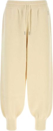 Ami Joggers in lana - - Trousers - Uomo - Beige - L