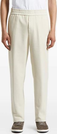 PESERICO Pantaloni sportivi con vita elasticizzata e logo - Toni neutri