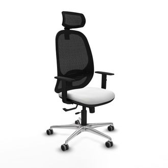 Piqueras y Crespo Silla De Oficina Piqueras Y Crespo Cilanco Negro Tela Transpirable