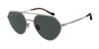 Giorgio Armani AR6111 300387 Womens Sunglasses Grey Size 56