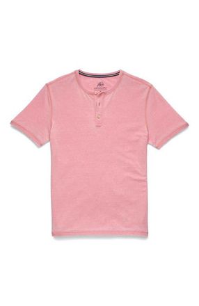 Surfside Supply Co. Sean Burnout Henley in Brandied Apricot at Nordstrom, Size Xx-Large S