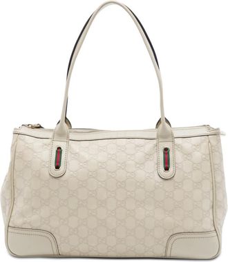 Gucci Pre-owned Gucci Guccissima Web Princy Tote Ladies IOU05LBM789OQ4IN