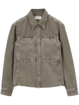 Christophe Lemaire Denim overhemd - Groen
