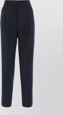Gucci tapered silhouette pleated trousers
