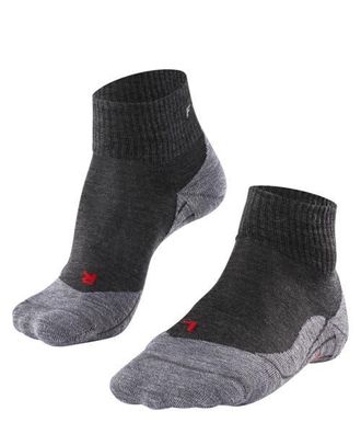 Falke TK5 Wander Short Hiking Socks in Asphalt Melange at Nordstrom, Size Medium