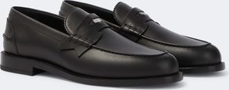 Christian Louboutin Mocasines Plato de piel