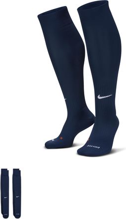 Nike Unisex Baseball/Softball Over-the-Calf Socks (2 Pairs) in Blue | DJ9737-419