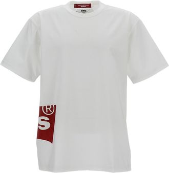 Junya Watanabe White Wide Relaxed Fit Cotton T-Shirt