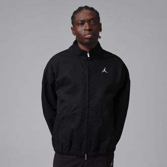 Nike Jordan Mens Jordan Flight Graphic Workwear Jacket in Black | IF1822-010